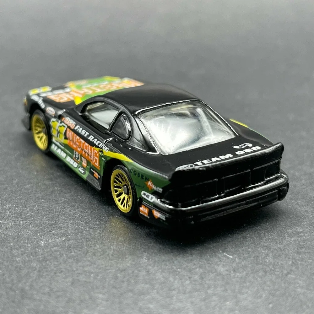 Hot Wheels Team OSO '97 1997 Ford Mustang Cobra Car Black Diecast 1:64 Loose
